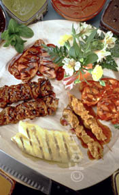 Food - Meat Sampler Plate