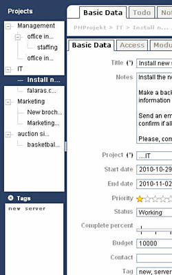 Project Management WebTool